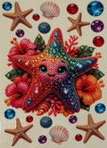 A5-47 Jeweled Tropical Starfish