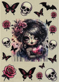 A5-48 Gothic Butterfly Doll