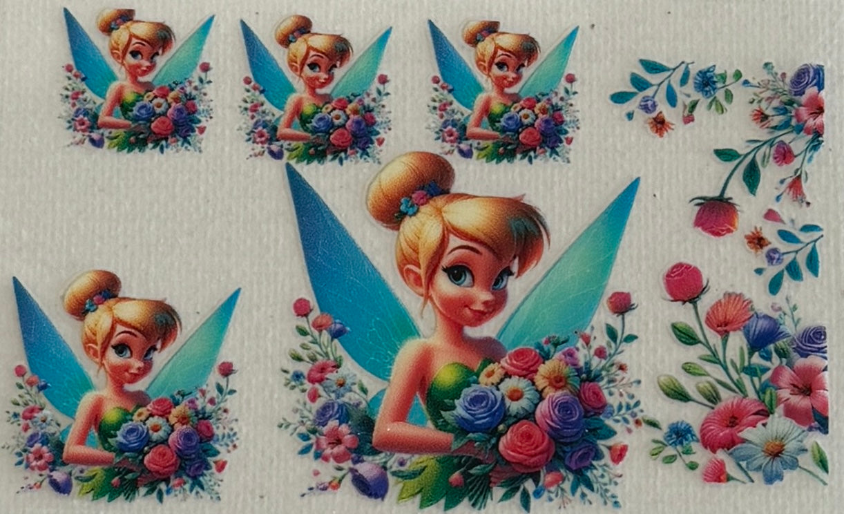 CC4 Floral Blonde Fairy Collage