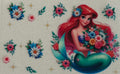 CC6 Floral Red-Haired Mermaid