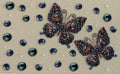CC18 Jeweled Gemstone Butterflies