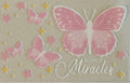 CC22 Believe in Miracles Pink Butterflies