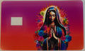 CC24 Colorful Virgin Mary & Roses