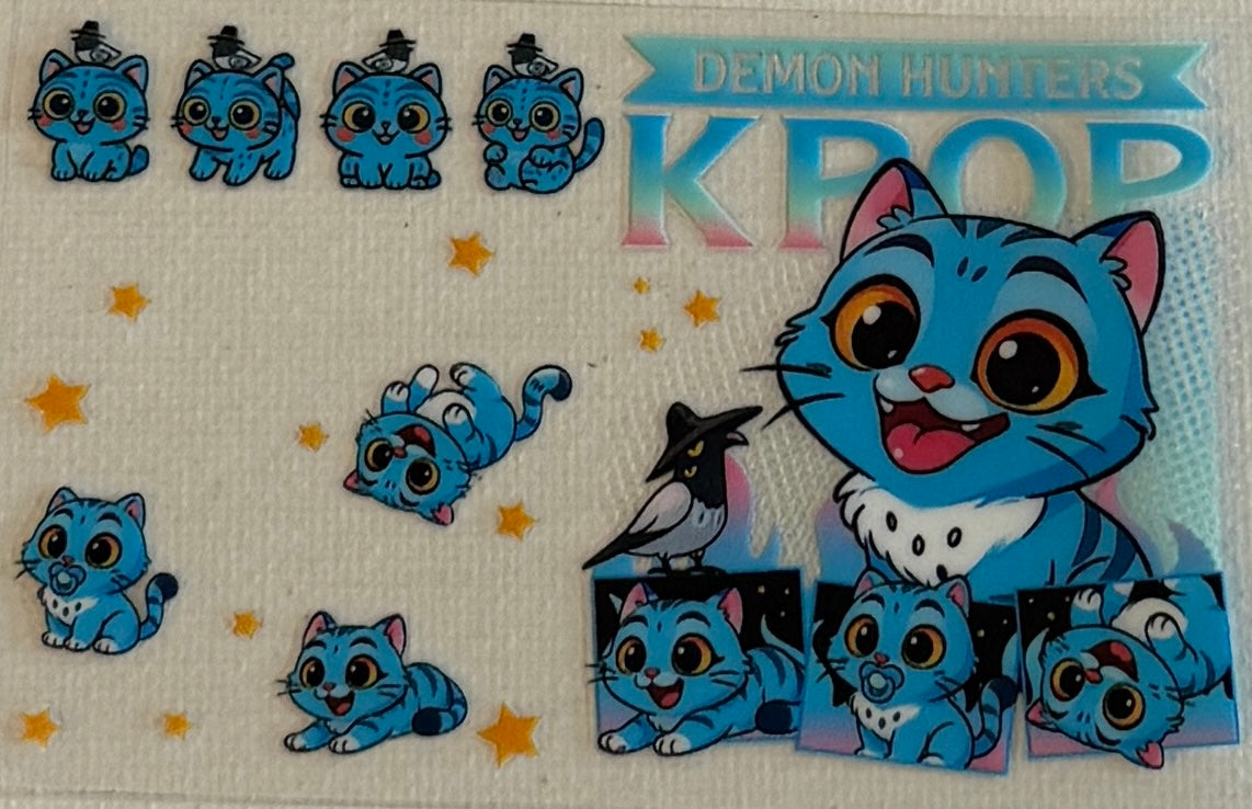 CC26 Playful Blue Demon Cats