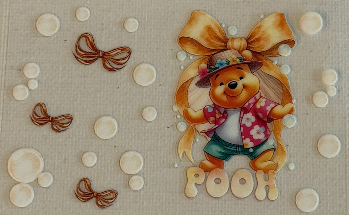 CC33 Tropical Golden Bear & Bows