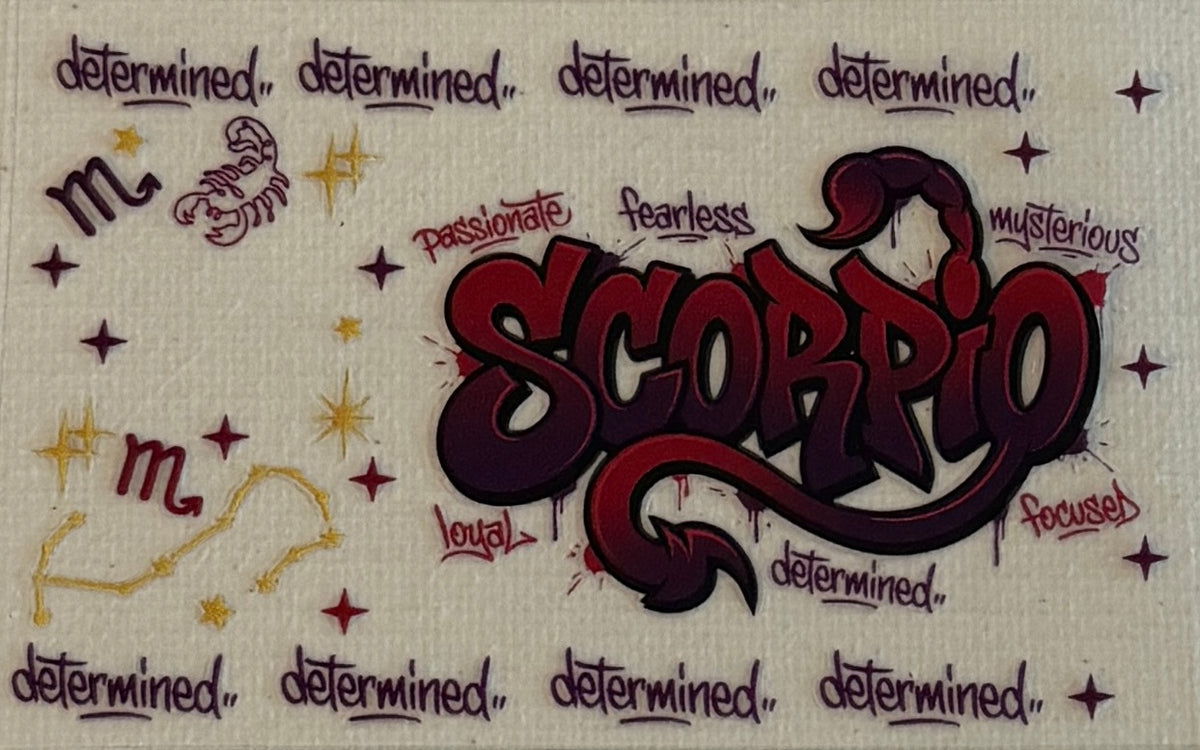 CC42 Determined Scorpio Zodiac