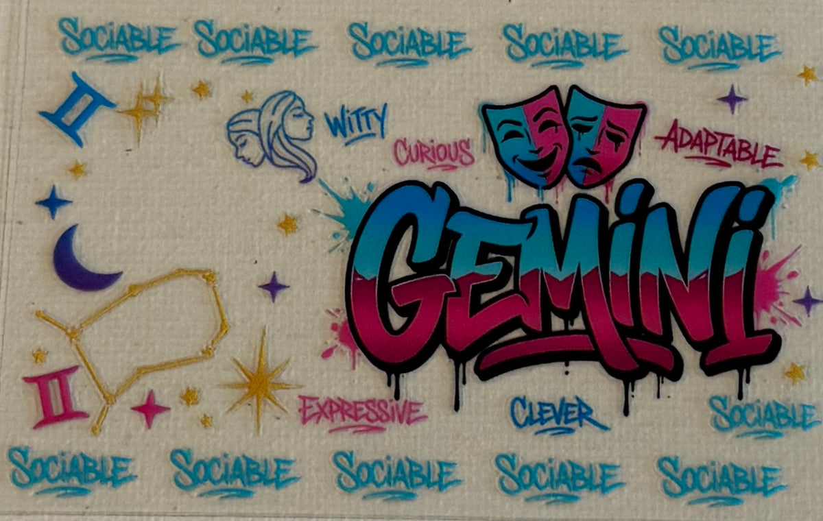 CC63 Sociable Gemini Zodiac