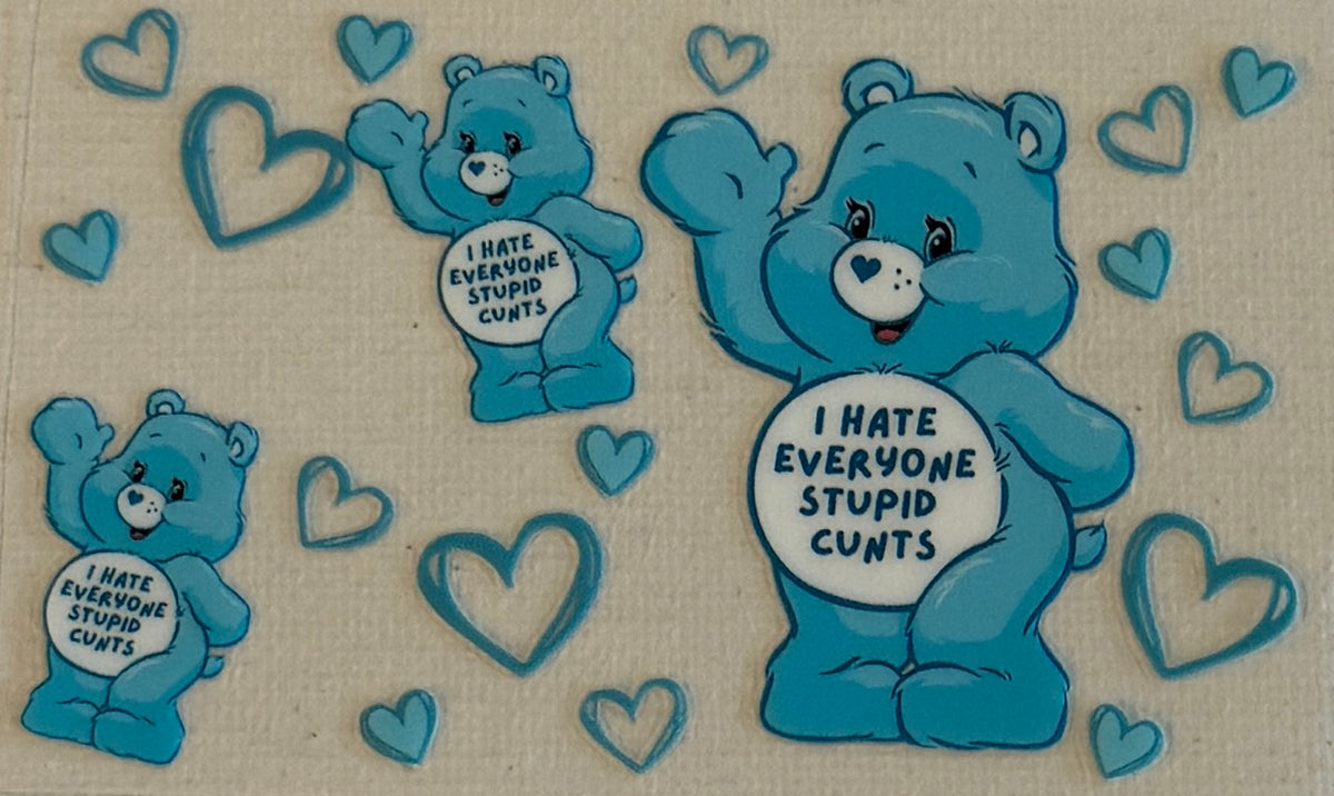 CC73 I Hate Everyone Swear Bear