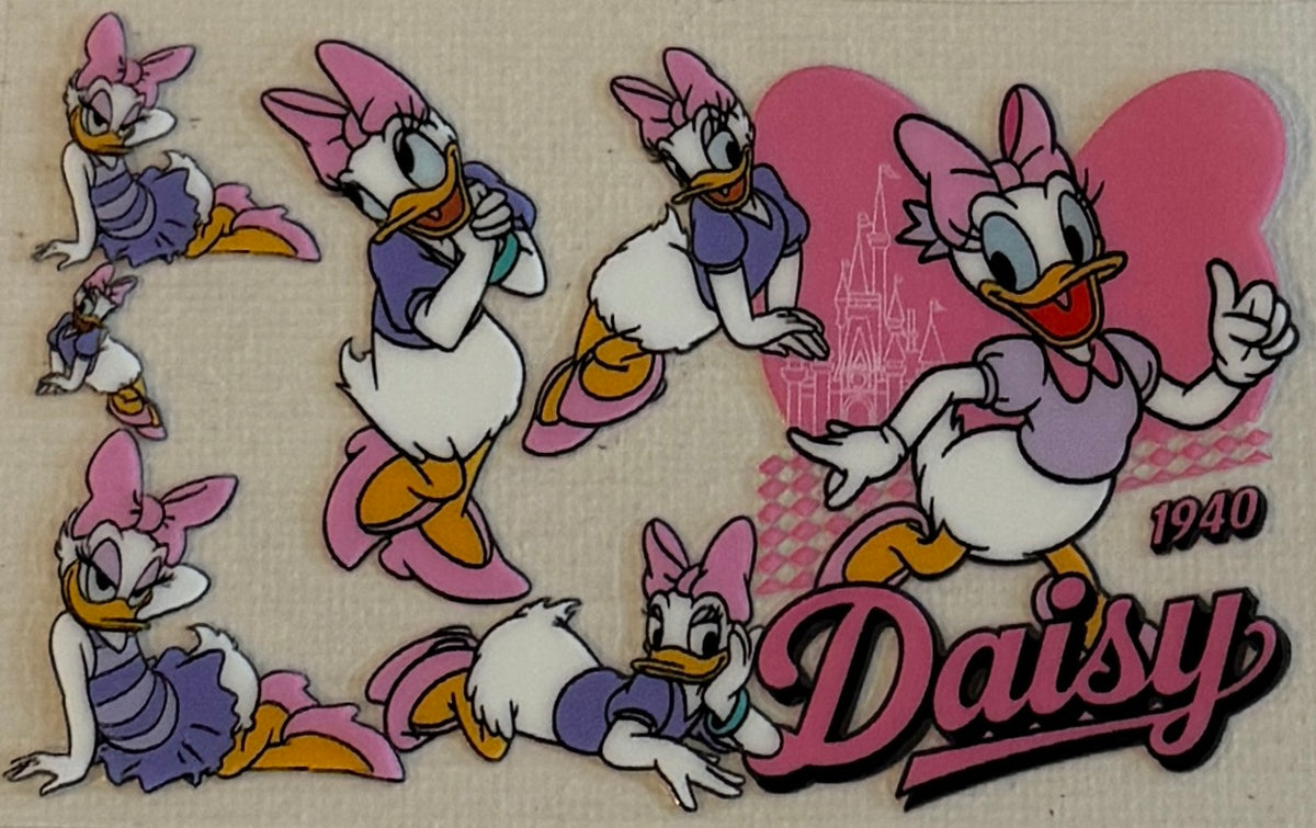 CC75 Sassy Pink-Bow Cartoon Duck