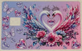 CC54 Jeweled Swan Love & Florals