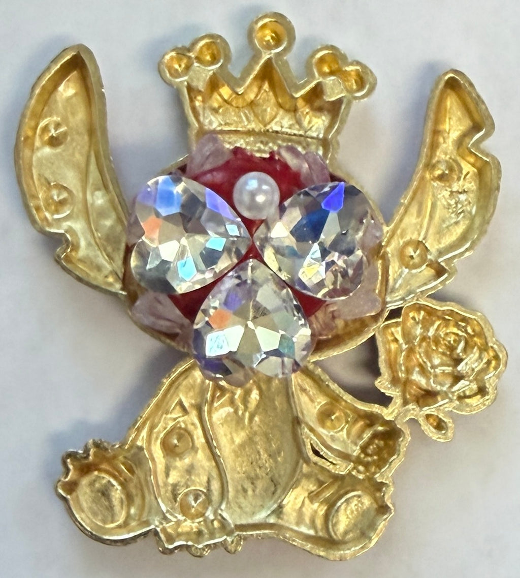 MFB1 Jeweled Alien Prince Metal Focal Bead
