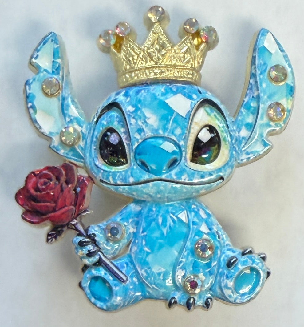 MFB1 Jeweled Alien Prince Metal Focal Bead