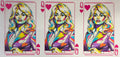16W313 Colorful Queen of Hearts