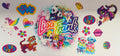 16W318 Colorful Rainbow Animal Collage