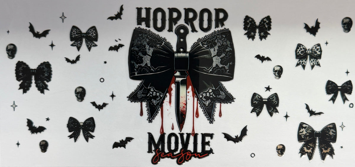 16W320 Horror Movie Season Gothic Bow & Knife