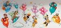 16W323 Colorful Cartoon Friends & Balloons