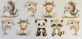16W334 Sweet Baby Animals & Sea Life