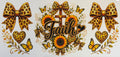 16W339 Faith, Sunflowers & Leopard Print