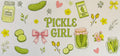 16W343 Pickle Girl, Flowers & Bows