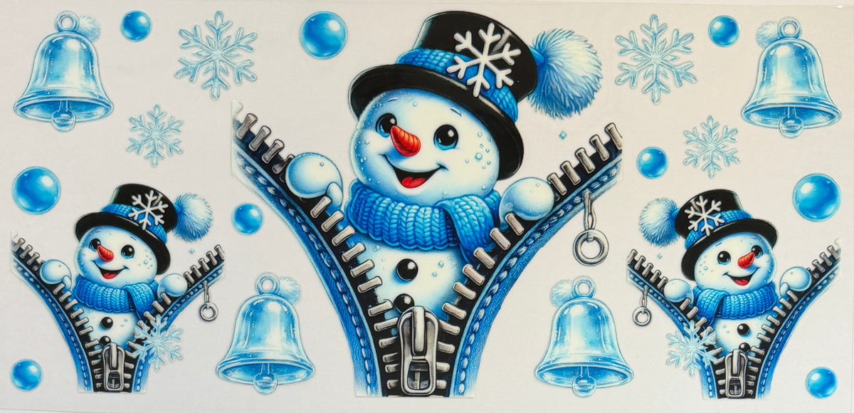 16W348 Snowmen, Zippers & Winter Bells