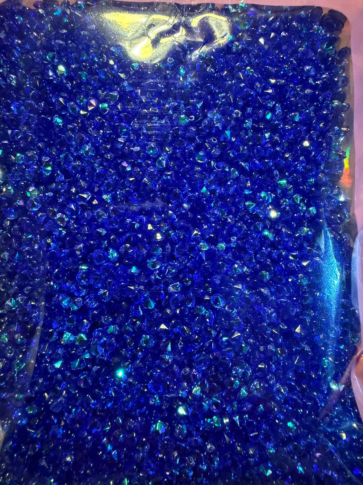 R1 — Dark Purple AB Acrylic Rhinestones
