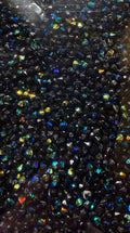 R7 Black AB Acrylic Rhinestones