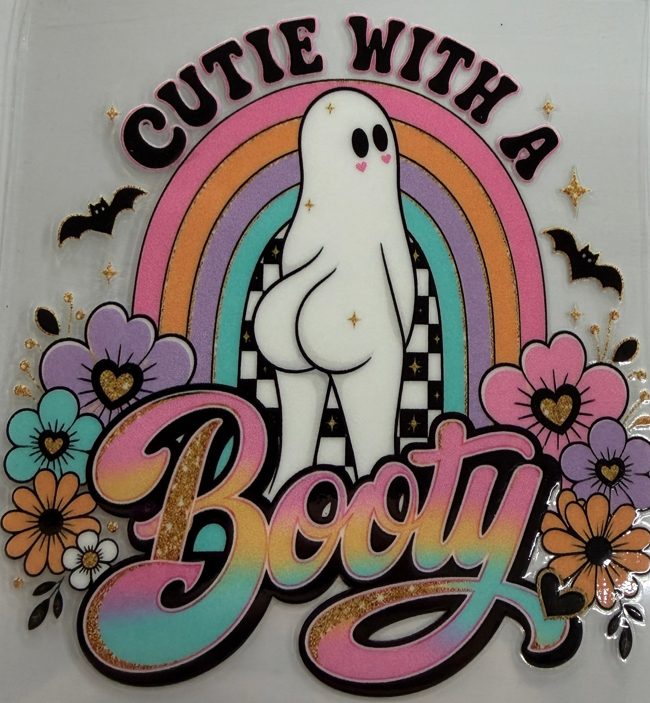 D-M6 UV DTF DECAL BOOTY