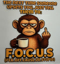 D-AD5 UV DTF DECAL MONKEY