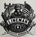 D-O1 UV DTF DECAL LINEMAN
