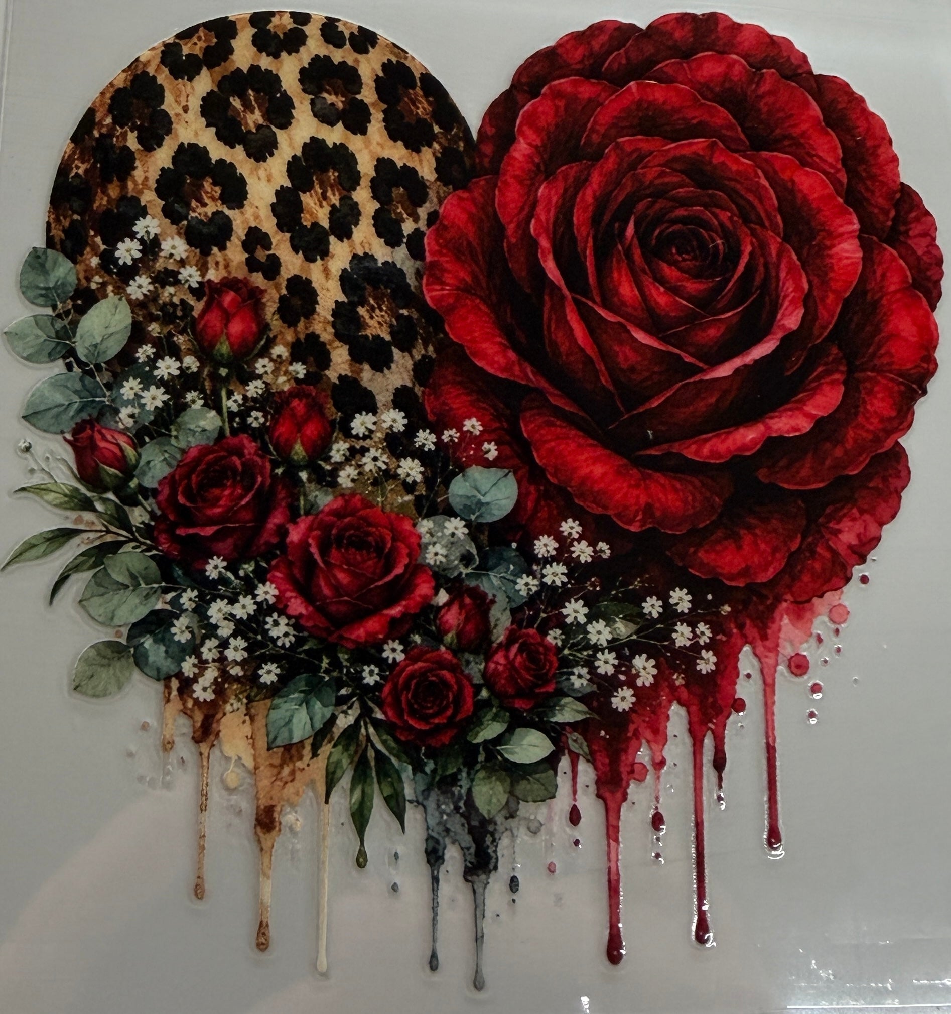 F9 UV DTF DECAL HEART