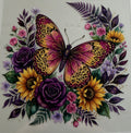 D-I3 UV DTF DECAL BUTTERFLY