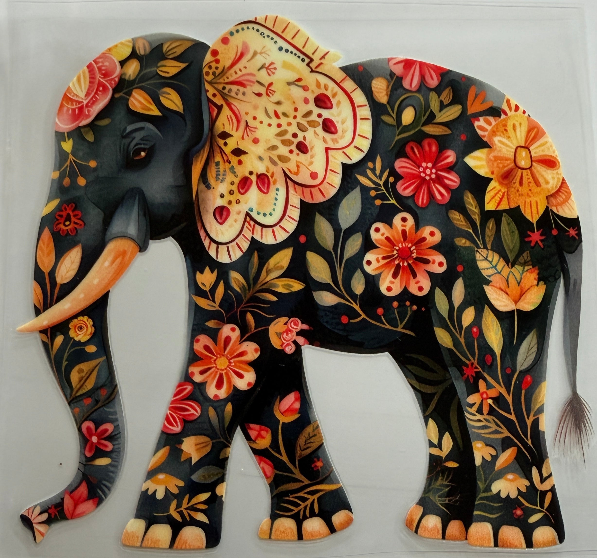 A3 UV DTF DECAL ELEPHANT