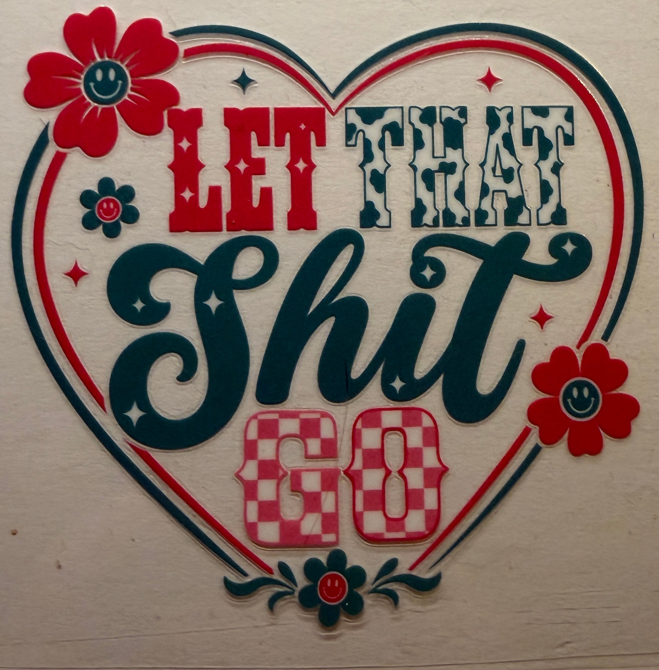 D-AD7 UV DTF DECAL HEART