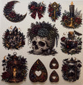 E-SK1 UV DTF ELEMENT SKULL
