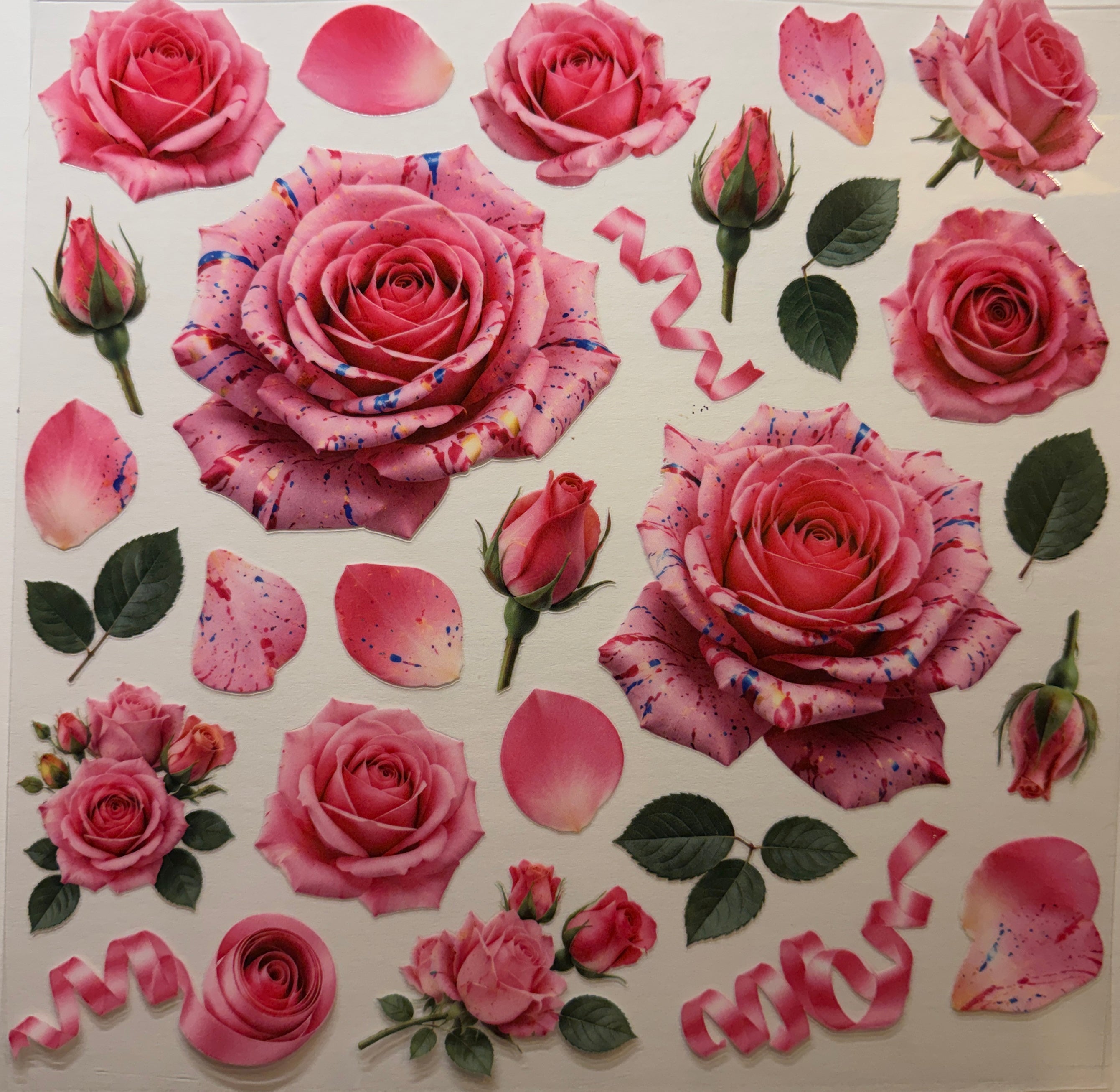 E-F6 UV DTF ELEMENT ROSES