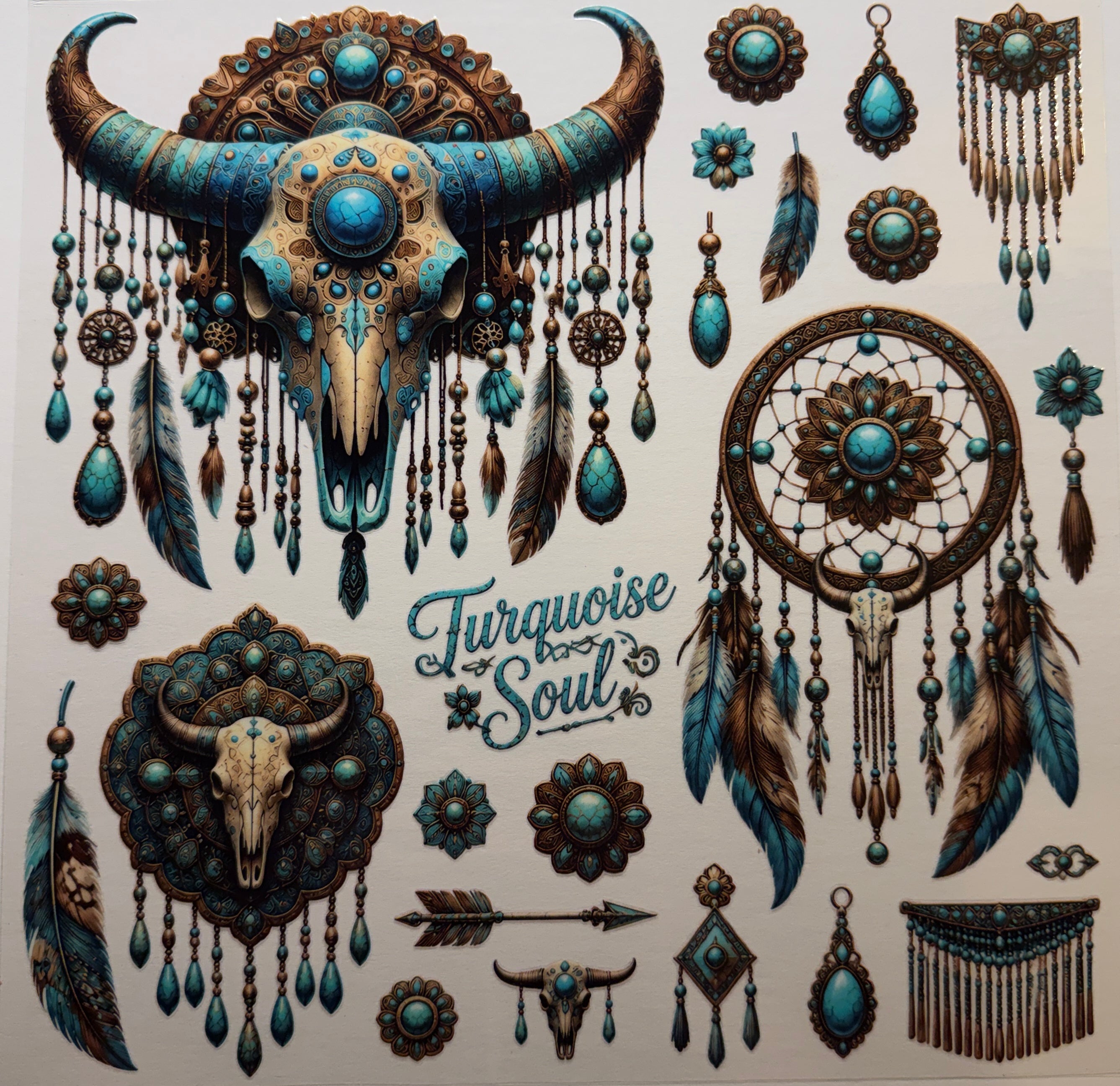 E-W2 UV DTF ELEMENT WESTERN