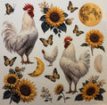 E-A2 UV DTF ELEMENT CHICKENS