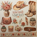 E-W1 UV DTF ELEMENT WESTERN